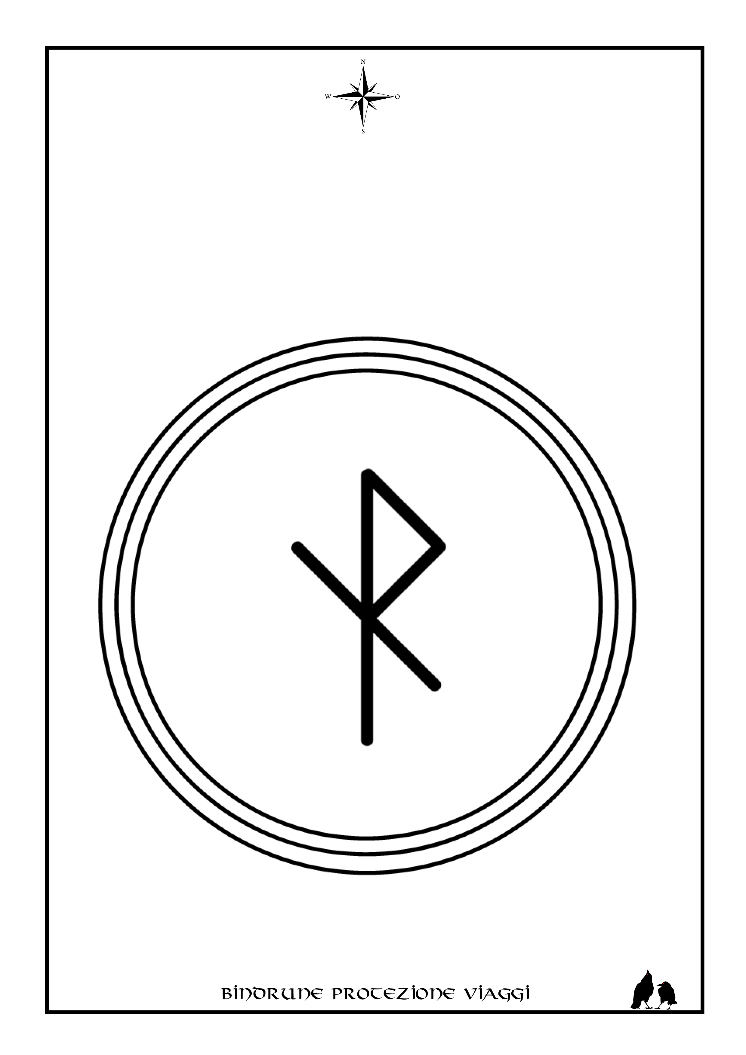 Bindrune Protezione Viaggi